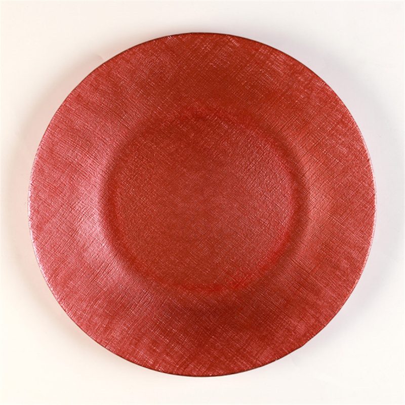 Wholesale Glass Charger Plate PZ-031 - Image 3